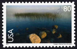 Voyageurs National Park - Minnesota United States Postage Stamp