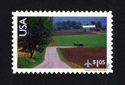 Lancaster County - Pennsylvania United States Postage Stamp