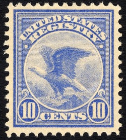 Eagle - Registry United States Postage Stamp