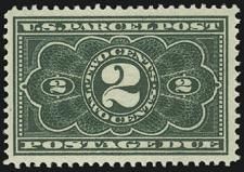 Parcel Post - Postage Due - Number 2 United States Postage Stamp | Postage Due - Fifth Release