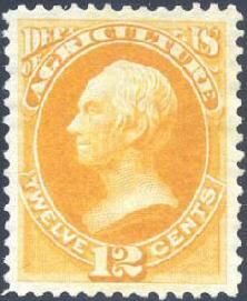 Henry Clay - Yellow United States Postage Stamp | Agriculture Department