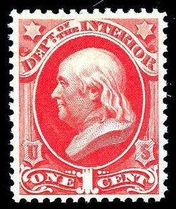 Department of the Interior US Postage Stamp Series