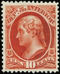 Thomas Jefferson - Vermillion United States Postage Stamp | Department of the Interior