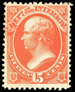 Henry Clay - Vermillion United States Postage Stamp | Department of the Interior
