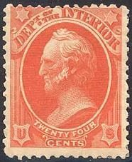Winfield Scott - Vermillion United States Postage Stamp | Department of the Interior