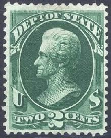 Andrew Jackson - Green United States Postage Stamp | Department of State