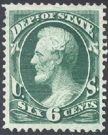 Abraham Lincoln - Green United States Postage Stamp | Department of State