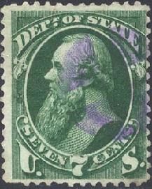 Edwin Stanton - Green United States Postage Stamp | Department of State