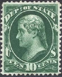 Thomas Jefferson - Green United States Postage Stamp | Department of State