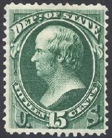 Daniel Webster - Green United States Postage Stamp | Department of State