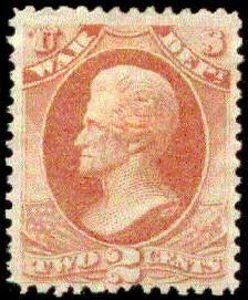 Andrew Jackson - Rose United States Postage Stamp | War Department