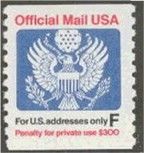 Great Seal - For US Addresses Only - F Rate United States Postage Stamp | Official Mail