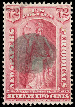 Justice United States Postage Stamp | Newspapers and Periodicals