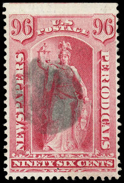 Justice United States Postage Stamp | Newspapers and Periodicals