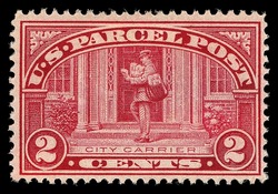 City Carrier United States Postage Stamp | Parcel Post