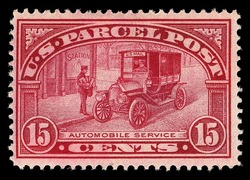 Automobile Service United States Postage Stamp | Parcel Post