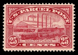 Manufacturing United States Postage Stamp | Parcel Post