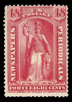 Justice United States Postage Stamp | Newspapers and Periodicals