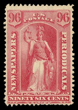 Justice United States Postage Stamp | Newspapers and Periodicals