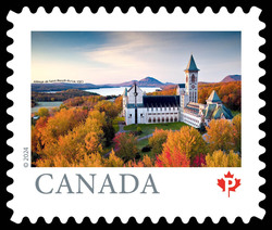 Abbaye De Saint-Benoît-du-Lac - QC Canada Postage Stamp