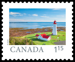 Point Prim Lighthouse - PE Canada Postage Stamp