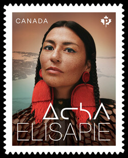Elisapie Isaac Canada Postage Stamp | Indigenous Leaders