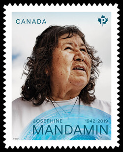 Josephine Mandamin Canada Postage Stamp | Indigenous Leaders