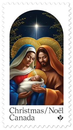 Holy Family Canada Postage Stamp