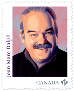 Jean Marc Dalpe Canada Postage Stamp | French-Canadian Authors