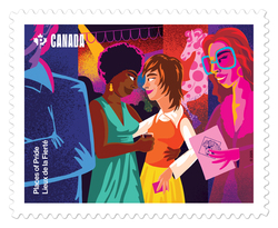 Club Carousel Canada Postage Stamp | Places of Pride