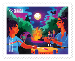 Two-Spirit Canada Postage Stamp | Places of Pride