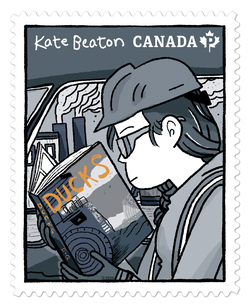 Kate Beaton Canada Postage Stamp | Graphic Novelists