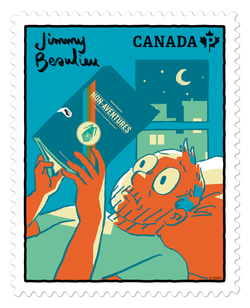 Jimmy Beaulieu Canada Postage Stamp | Graphic Novelists