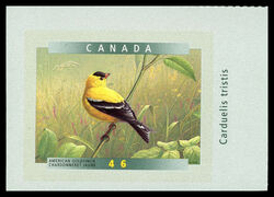 American Goldfinch (Carduelis Tristis) - SA Canada Postage Stamp | Birds of Canada