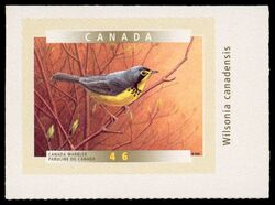 Canada Warbler - SA Canada Postage Stamp | Birds of Canada