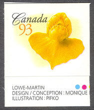 Flat-leaved Bladderwort - Imperforate Canada Postage Stamp | Flowers