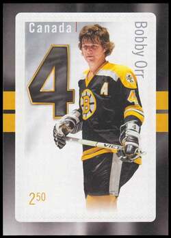Bobby Orr - Boston Bruins Canada Postage Stamp