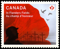 In Flanders Fields - WA Canada Postage Stamp