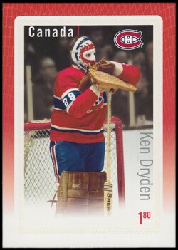Ken Dryden - Montreal Canadiens Canada Postage Stamp