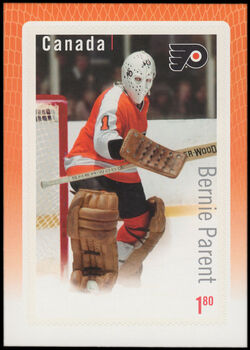 Bernie Parent - Philadelphia Flyers Canada Postage Stamp
