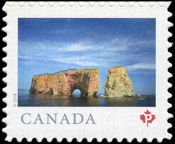 Parc National De L'lle-Bonaventure-et-du-Rocher-Perce (QC) - Full Perf Canada Postage Stamp | From Far and Wide