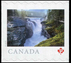 Athabasca Falls, Jasper National Park - Alberta - Coil Stamp Canada Postage Stamp | From Far and Wide