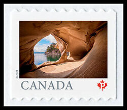 Galiano Island - BC - Coil Single Canada Postage Stamp