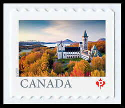Abbaye De Saint-Benoît-du-Lac - QC - Coil Single Canada Postage Stamp