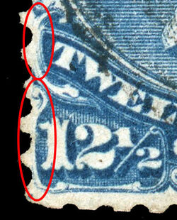 Queen Victoria - Large Queen - Blue - No Outer Frameline at Value Tablet Canada Postage Stamp