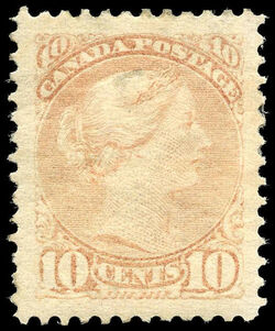 Queen Victoria - Small Queen - Light Rose Lilac Canada Postage Stamp