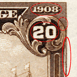 Arrival of Cartier - Quebec 1535 (Arrivee De Cartier - Quebec 1535) - Major Re-entry Canada Postage Stamp | Tercentenary