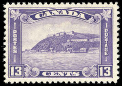Quebec Citadel - Red Violet Canada Postage Stamp