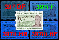 Red River Settlement, 1812, Selkirk - F Canada Postage Stamp