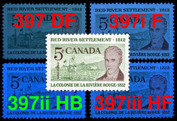 Red River Settlement, 1812, Selkirk - HB Canada Postage Stamp